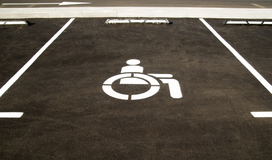 Commercial Parking Lot Striping