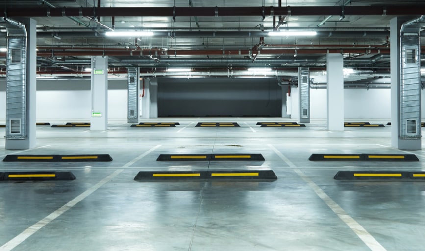 Parking Stop Installation